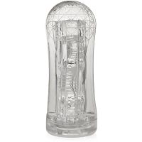 Dyskretny masturbator żelowy z wypustkami miękka galaretka w tubie - 72916525 - 5