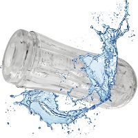 Dyskretny masturbator żelowy z wypustkami miękka galaretka w tubie - 72916525 - 8