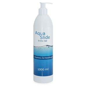 Aqua Slide Erotic Gel lubrykant wodny żel intymny 1000 ml - 78771511