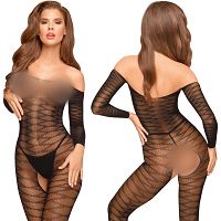 Penthouse dreamy diva - obcisłe bodystocking z okrytymi ramionami - 79616983 - 3