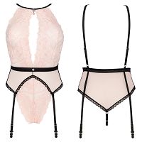 Obsessive eleganckie body koronkowe Lilines - 73911366 - 4