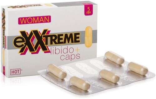 SUPLEMENT DIETY EXXTREME LIBIDO CAPS DLA KOBIET - 5 KAPSUŁEK - SSD 654045