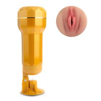 Realistyczna sztuczna pochwa Jessie z regulowaną przyssawką i wibracjami - 77751329 - 4