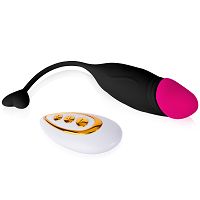 Urocze wibrujące jajeczko mały penis czarny 50 programów - 72356150 - 3