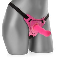 Sztuczny penis strap-on z odkręcanym dildo 12 cm G-spot - 71719230 - 3