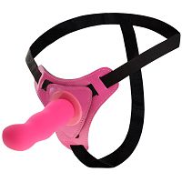 Sztuczny penis strap-on z odkręcanym dildo 12 cm G-spot - 71719230 - 6