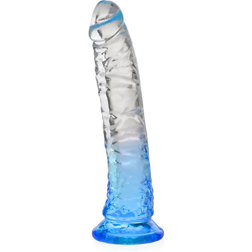 Żelowe dildo elastyczny penis z przyssawką 20 cm - 74489284