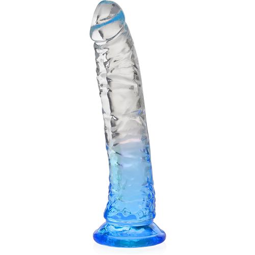 Żelowe dildo elastyczny penis z przyssawką 20 cm - 74489284