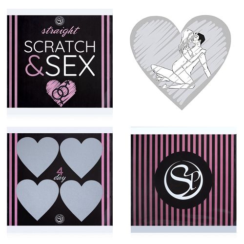 Scratch & Sex Straight erotyczna zdrapka gra z pozycjami - 70209849