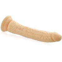 Żelowy cielisty miękki penis na przyssawce - ltt-blq029ci - 2