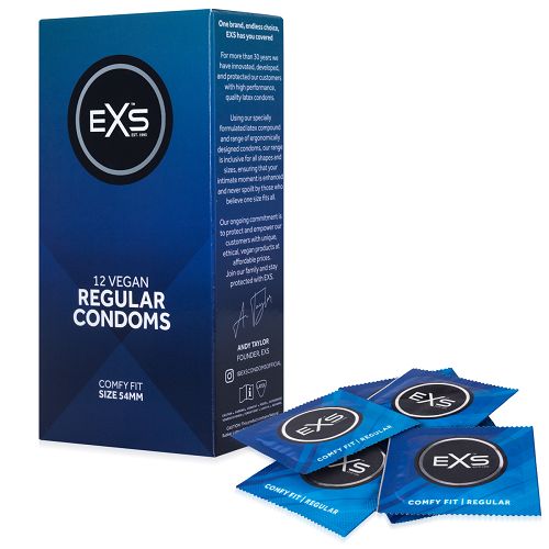 Prezerwatywy klasyczne EXS COMFY FIT REGULAR 12 szt. - 71777308