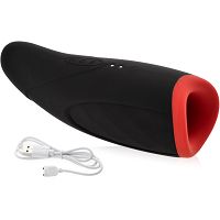 Silikonowy masturbator podgrzewany do 42stc - 10 funkcji pieszczot - 76889887 - 14