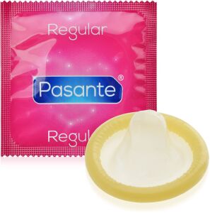 Pasante regular – prezerwatywa zakończona zbiorniczkiem - pss 1010rd