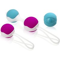 Pretty love „orgasmic ball” cztery silikonowe kulki gejszy - lbb 014265 - 2