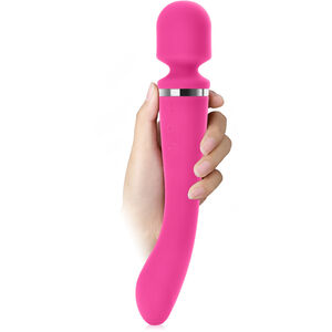 DWUSTRONNY WIBRATOR + SEX MASAŻER EROTYCZNY - 20 FUNKCJI - 76774388