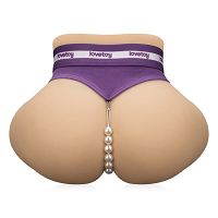 Realistyczna sex lalka z wibracjami penis sztuczna pochwa, anus i penis 11 cm  - 72526915 - 4