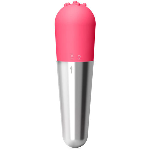 MINI MASAŻER ŁECHTACZKOWY, WIBRATOR Z WYPUSTKAMI, MASTURBATOR DLA KOBIET - 76410091