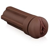 Mięciutka brązowa pochwa w puszce Sultry Stout masturbator - 71144891 - 5