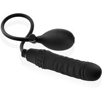 Dmuchany penis pompowane dildo do pochwy lub anusa - 76252742 - 2