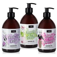 Wegański zestaw żeli pod prysznic dla kobiet BEAUTY & CUTIE 3x500 ml - 78464265 - 3
