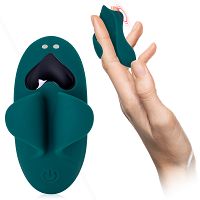 Mini wibrator na palce 9 opcji wibracji - 78122046 - 3