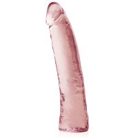 Żelowy sztuczny penis – elastyczne dildo do penetracji szparek – różowy - 89719461 - 3