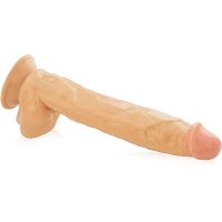 Penis 30cm - xxl ogromne dildo na przyssawce dong dla wymagających – 76022504 - 2