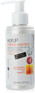 Hotup massage lube 150ml - masaż intymny + rozgrzewający afrodyzjak + lubrykant - 72183383 