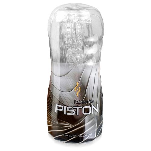 Sztuczna pochwa przezroczysta męski masturbator z wypustkami - 73510717