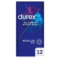Durex Classic Extra Safe grubsze wzmocnione prezerwatywy 12 szt - 78404279 - 2