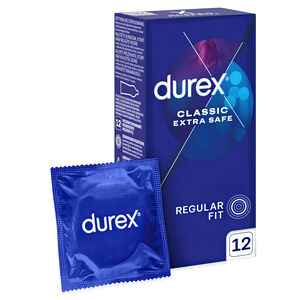 Durex Classic Extra Safe grubsze wzmocnione prezerwatywy 12 szt - 78404279