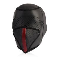 Skórzana maska z opaską na oczy do sesji BDSM i odgrywania scen - 77039546 - 5