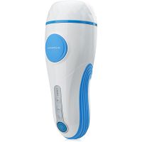 Masturbator ssący - męski masażer z funkcjami zasysanie członka i wibracjami - 77761427 - 2