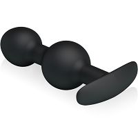 Drgający anal plug z manualną wibracją kulkowy korek analny - 78468818 - 5