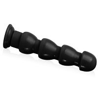 Analne czarne dildo kulkowe analny zadowalacz - 72394207 - 2