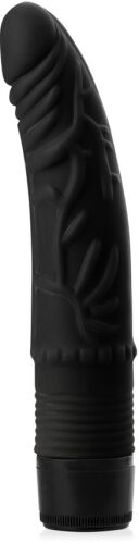 Wibrator g-spot - giętkie realistyczne dildo z wibracjami - 71889715