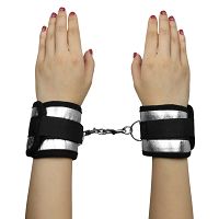 Czarne kajdanki na nadgarstki My Handcuff - 79197047 - 2