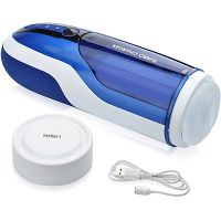 Posuwisto obrotowy masturbator – 380 ruchów na minutę + funkcja ssania - 64786435 - 3