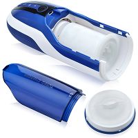 Posuwisto obrotowy masturbator – 380 ruchów na minutę + funkcja ssania - 64786435 - 5