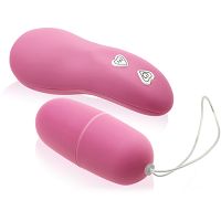 Urocze bezprzewodowe jajeczko – podniecające pieszczoty szparki – różowy – 88246622 - 2