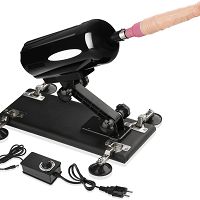 Sex maszyna - 420 ruchów/minutę - turbo wibrator ruch posuwisty + 3 dildo w zestawie - 72069465 - 2