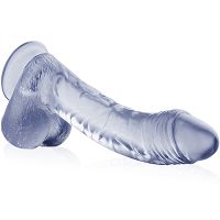 Przeźroczyste mięciutkie dildo penis żelowy dsr 0523771 - 2
