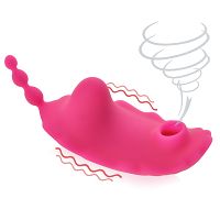 Ssąco-wibrujący masażer do majtek wibrator sterowany aplikacją 9 funkcji - 70095280 - 7