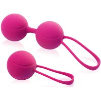 Zestaw kegla kulki gejszy 3 wibrujące kulki stymulujące mięśnie – 70291089 - 3