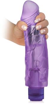 DUŻY WIBRATOR ŻELOWY PENIS Z ŻYŁKAMI – 71244591