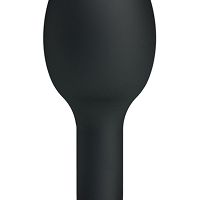 Drgający korek analny z manualną wibracją silikonowy anal plug - 75531161 - 4