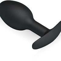 Drgający korek analny z manualną wibracją silikonowy anal plug - 75531161 - 3