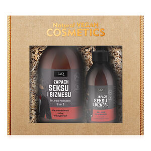 Zapach Seksu i Biznesu - zestaw dla mężczyzn żel pod prysznic i balsam - 74762308