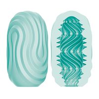 Elastyczny żelowy masturbator z wypustkami dla mężczyzn 9 cm - 76305446 - 3