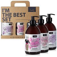 Wegański zestaw żeli pod prysznic dla kobiet CZYŚCIOPAK 3x500 ml - 76242888 - 2